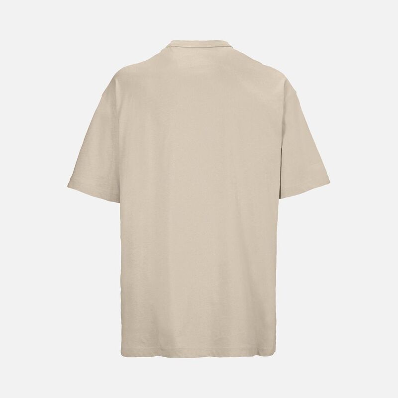 Футболка оверсайз мужская Boxy Men, бежевая (льняная) арт.03806119