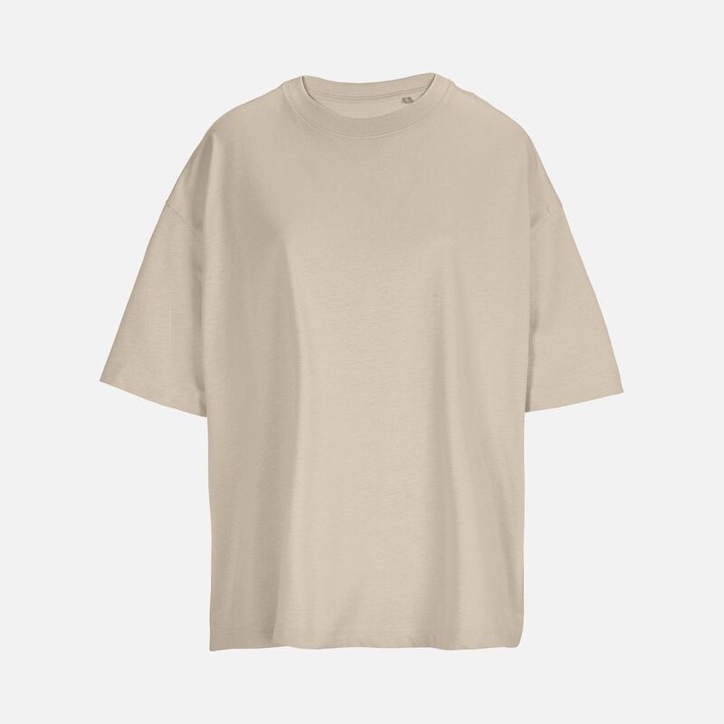 Футболка оверсайз женская Boxy Women, бежевая (льняная) арт.03807119