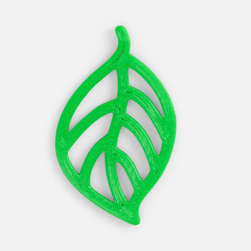 Подвеска Flora, 3D-печать на заказ, лист розы арт.19972.07