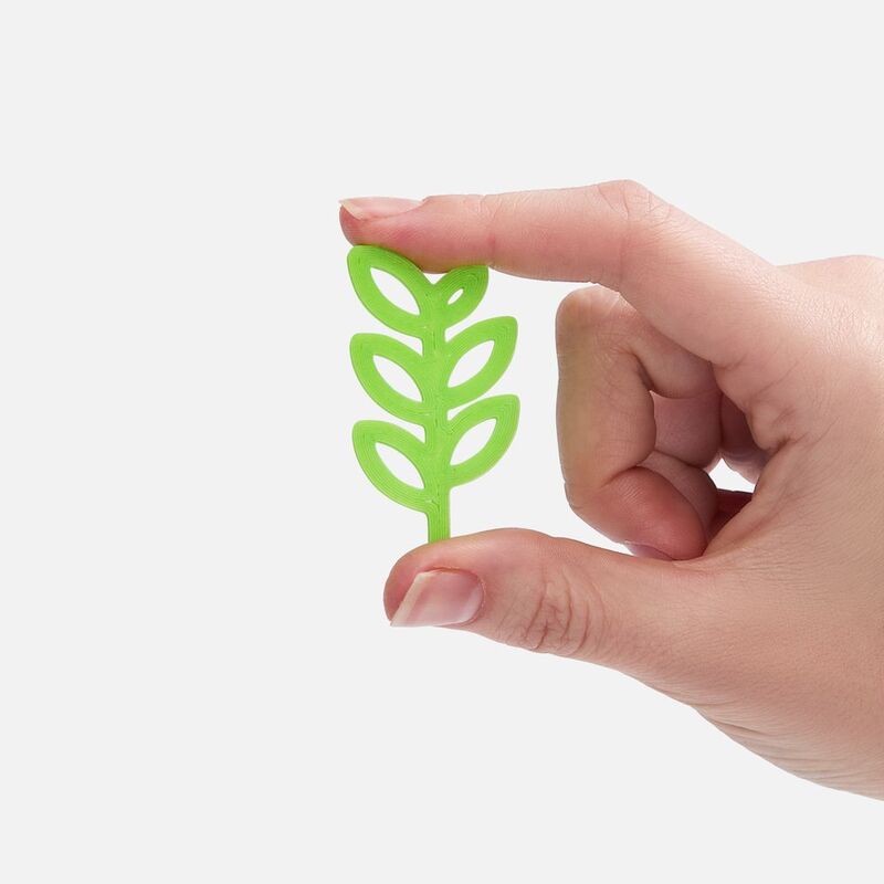 Подвеска Flora, 3D-печать на заказ, лист рябины арт.19972.08