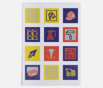 Стикерпак бумажный Industry, строительство арт.19942.03