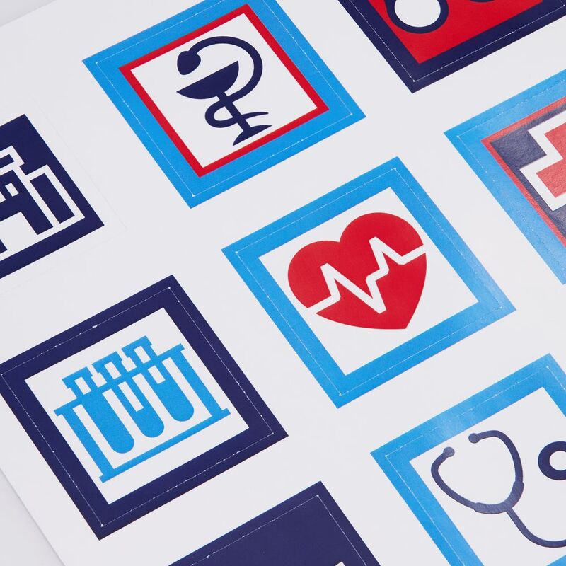 Стикерпак бумажный Industry, медицина арт.19942.09