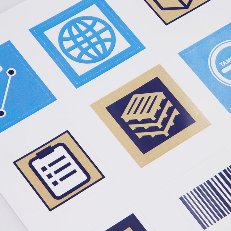 Стикерпак бумажный Industry, логистика арт.19942.10