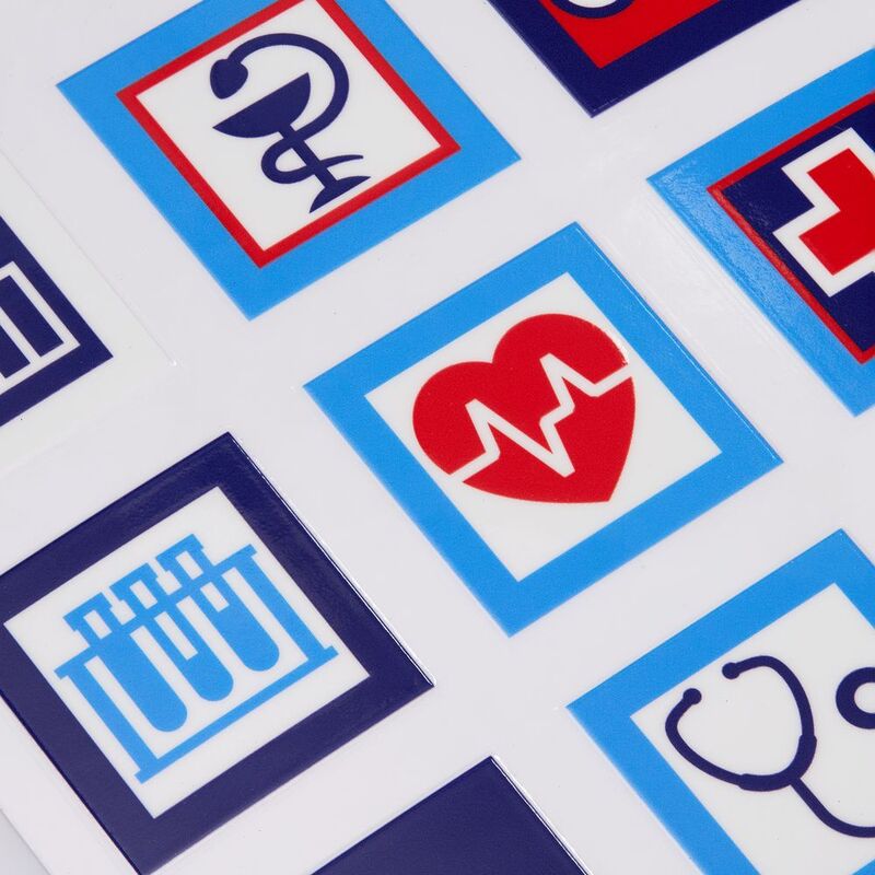 Стикерпак UV-DTF Industry, медицина арт.19943.09