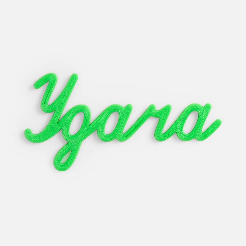 Подвеска Word, 3D-печать на заказ, удача арт.19969.06