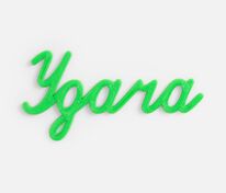 Подвеска Word, 3D-печать на заказ, удача арт.19969.06