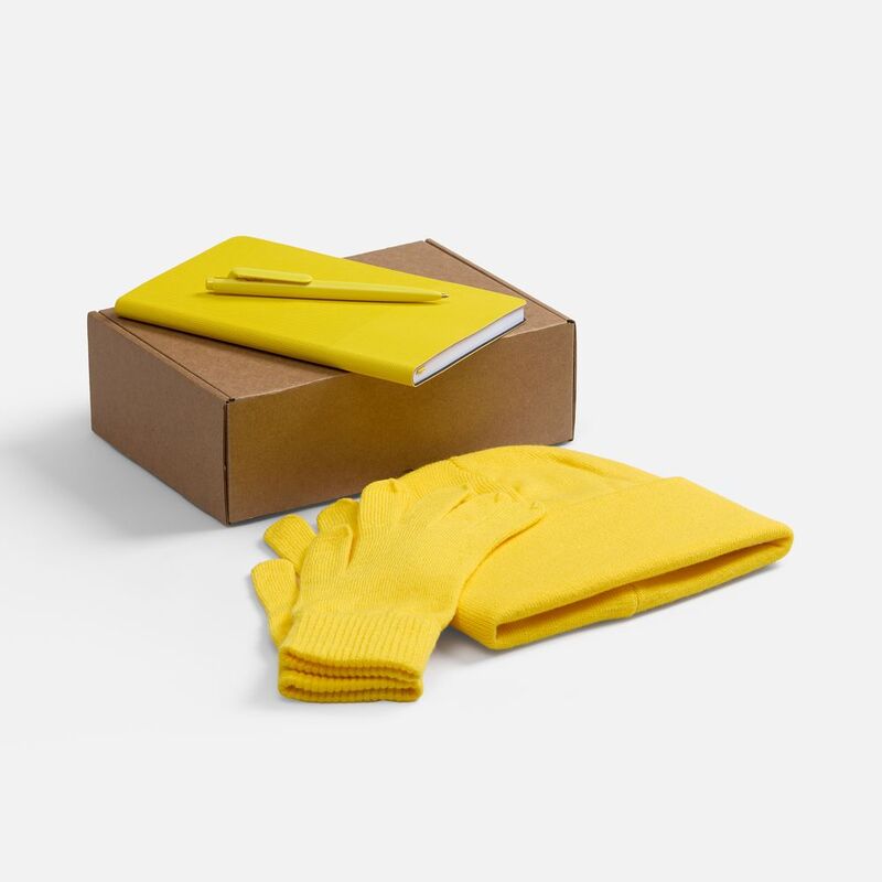 Набор Knit Warm, желтый арт.21812.80