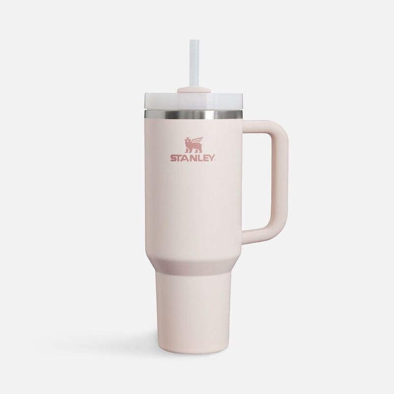 Термокружка Quencher H2.0 1180 с трубочкой, розовая арт.20629.15