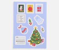 Стикерпак бумажный Thematik, новогодний арт.19071.05