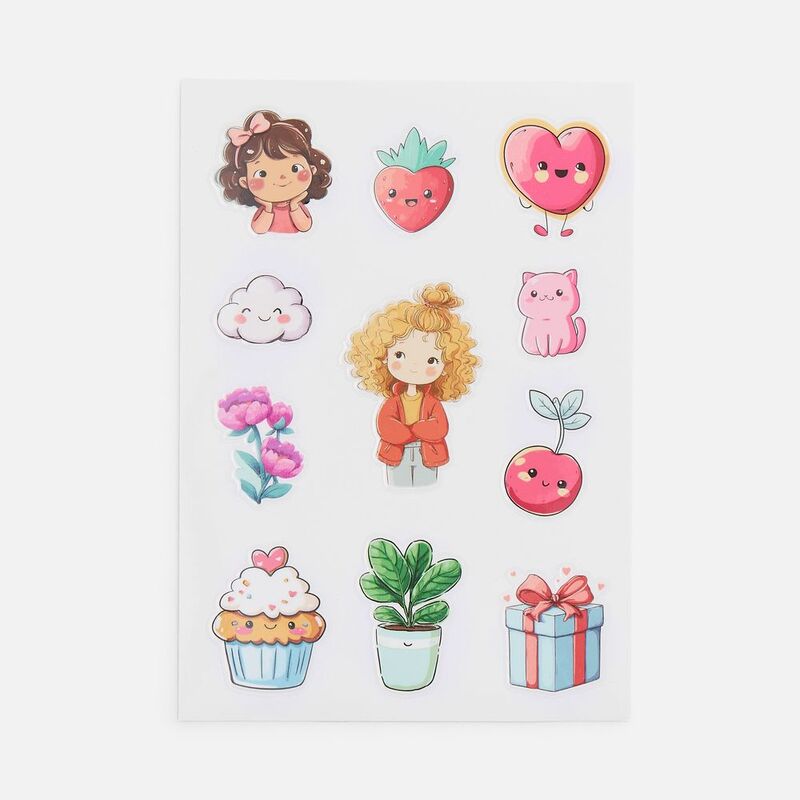 Стикерпак UV-DTF Thematik, для девочек арт.19072.04