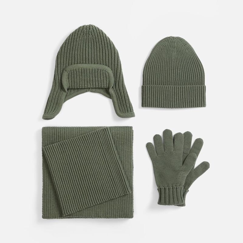 Шарф Catch Match, зеленый (полынь) арт.20388.93