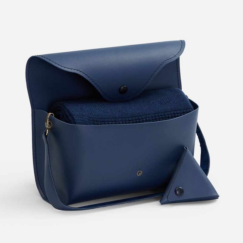 Плед Voyage в кофре, синий арт.19074.40