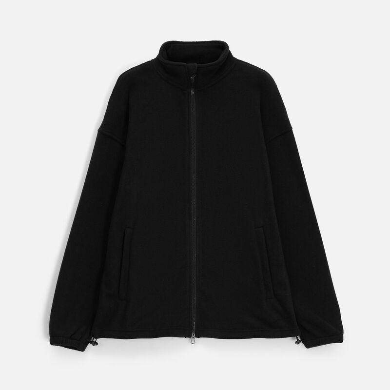 Куртка флисовая унисекс Nebo, черная арт.20444.30