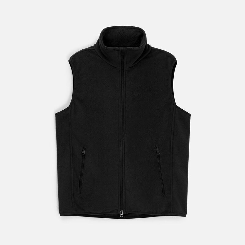 Жилет флисовый унисекс Ben Mac, черный арт.18621.30