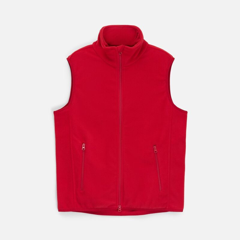 Жилет флисовый унисекс Ben Mac, красный арт.18621.50