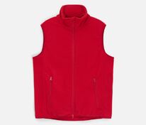 Жилет флисовый унисекс Ben Mac, красный арт.18621.50