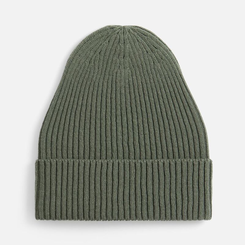 Шапка Catch Match без помпона, зеленая (полынь) арт.20385.93